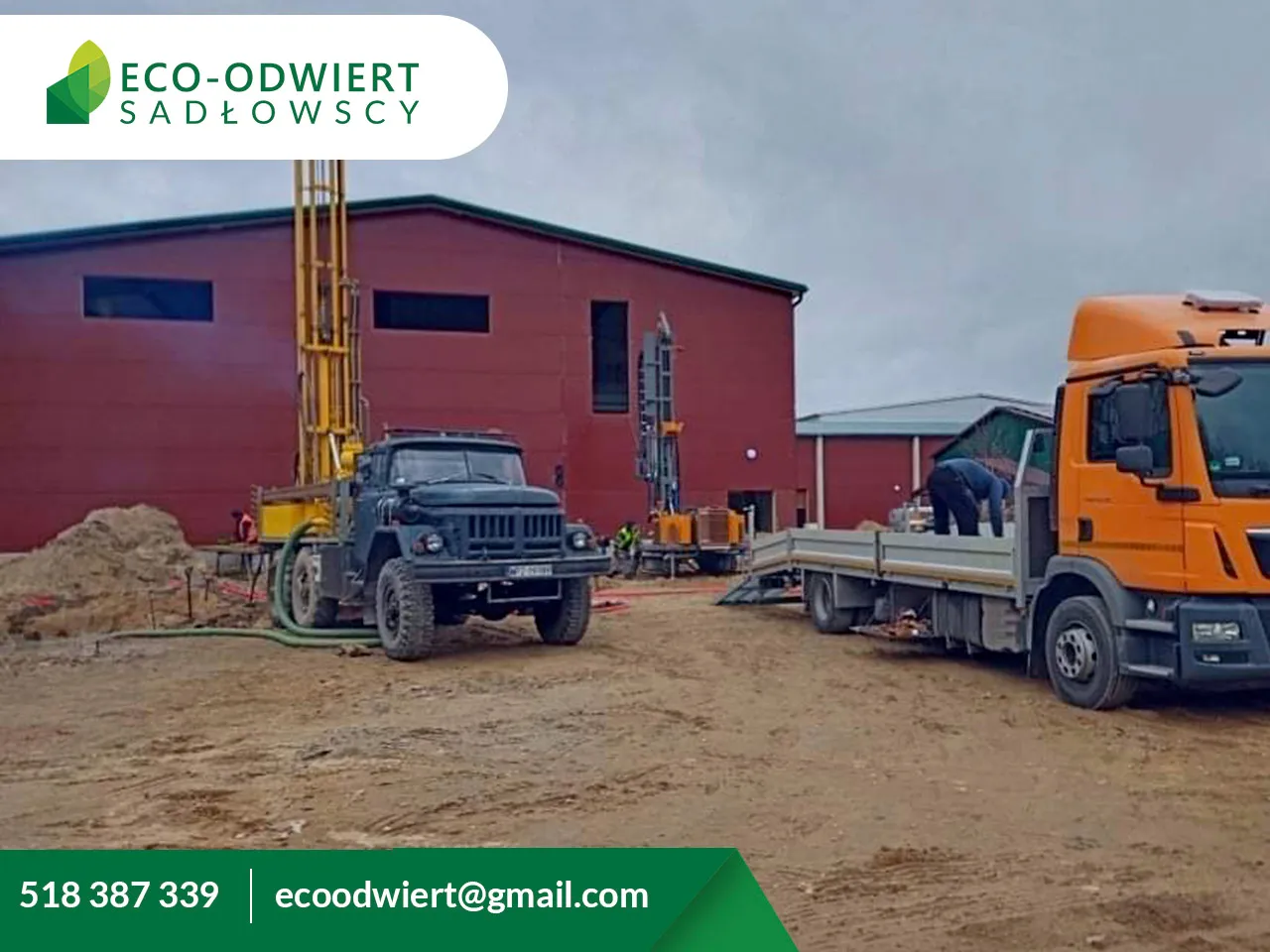 Odwiert pod gruntow� pomp� ciep�a - ECO-ODWIERT Sad�owscy